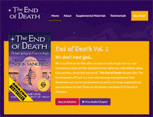 Tablet Screenshot of endofdeath.com